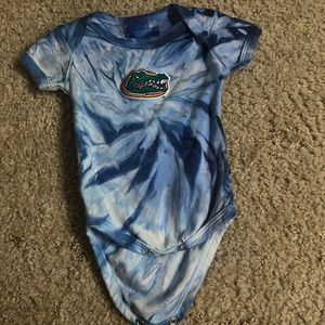 Baby 6M Florida Gators Football onesie